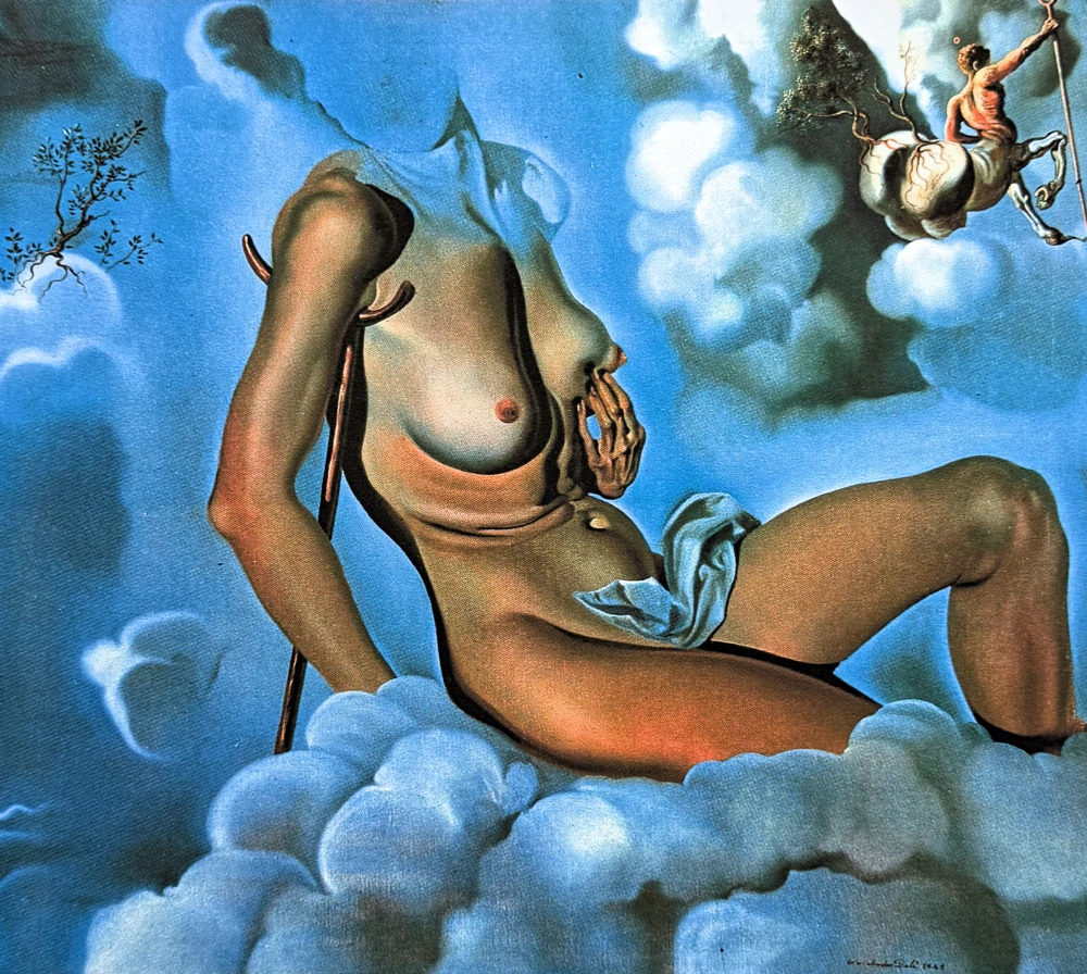 Salvador Dalí - Honey is Sweeater than Blood - signováno, limitovaná edice, 66x50cm