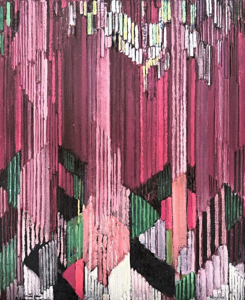 František Kupka - Study of verticals 10/350 - limitovaná edice s certifikátem, 50x70cm