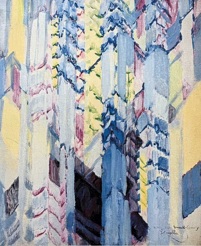 František Kupka - Katedrála 105/350 - limitovaná edice s certifikátem, 50x70cm