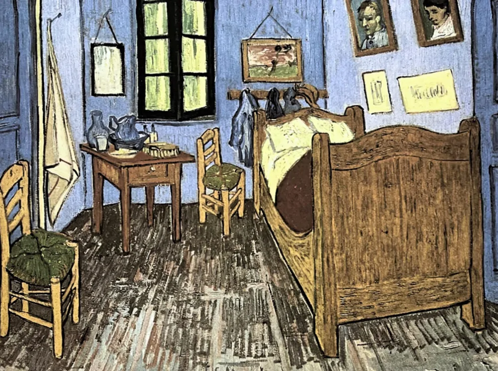 Vincent van Gogh - Bedroom in Arles 116/250 - limitovaná edice s certifikátem, 50x70cm