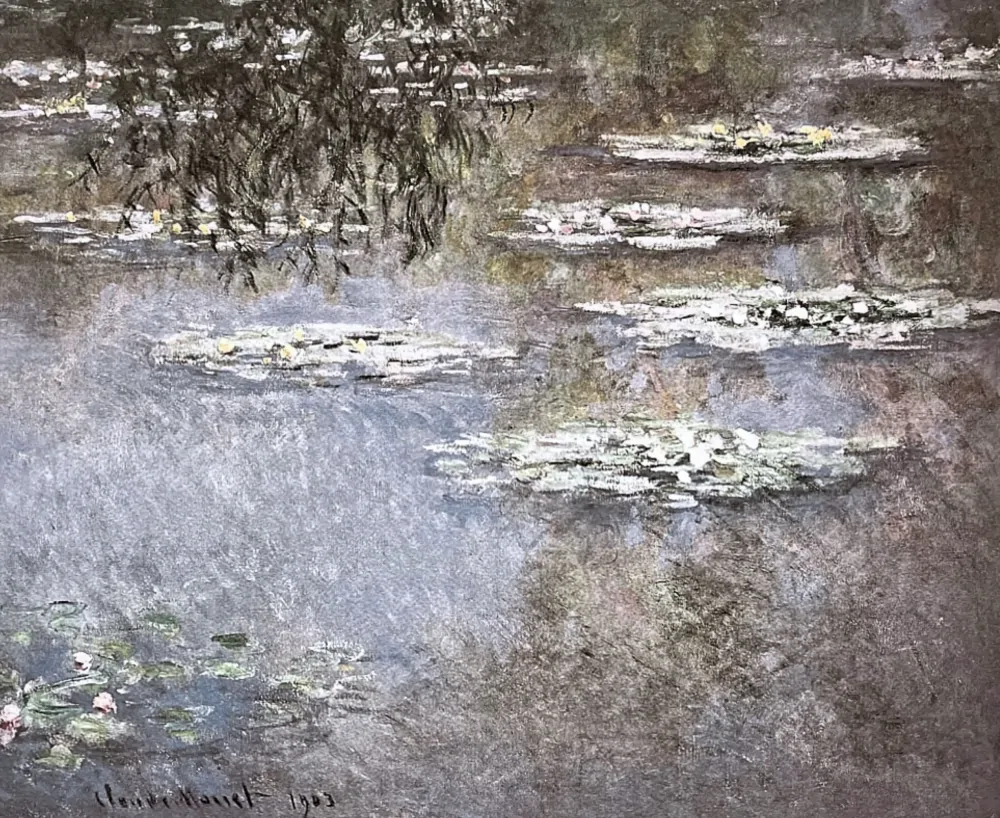 Claude Monet - Waterliles 32/250 - limitovaná edice s certifikátem, 70x50cm