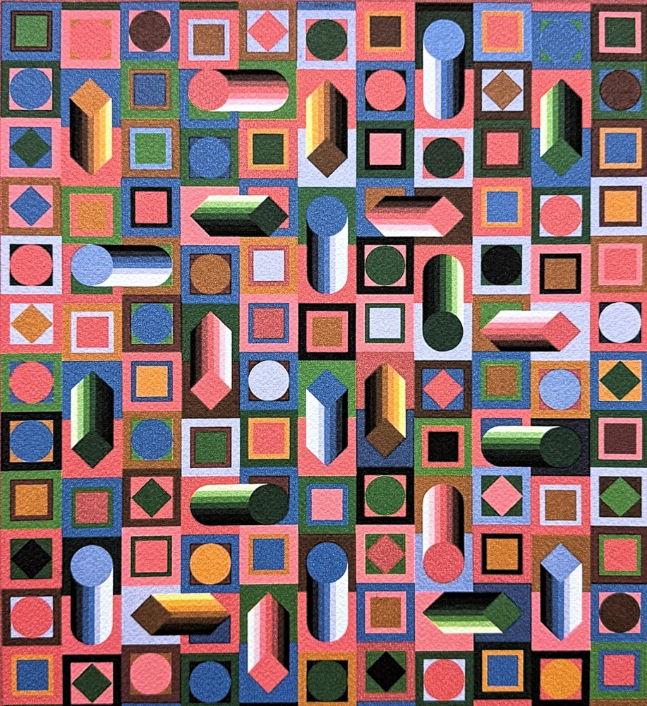 Victor Vasarely - Hyram Prism - limitovaná edice s certifikátem