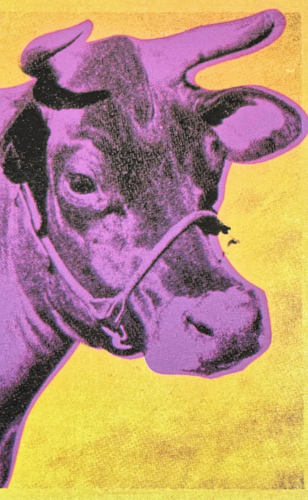 Andy Warhol - Cow 58/100 - edice Leo Castelli s certifikátem