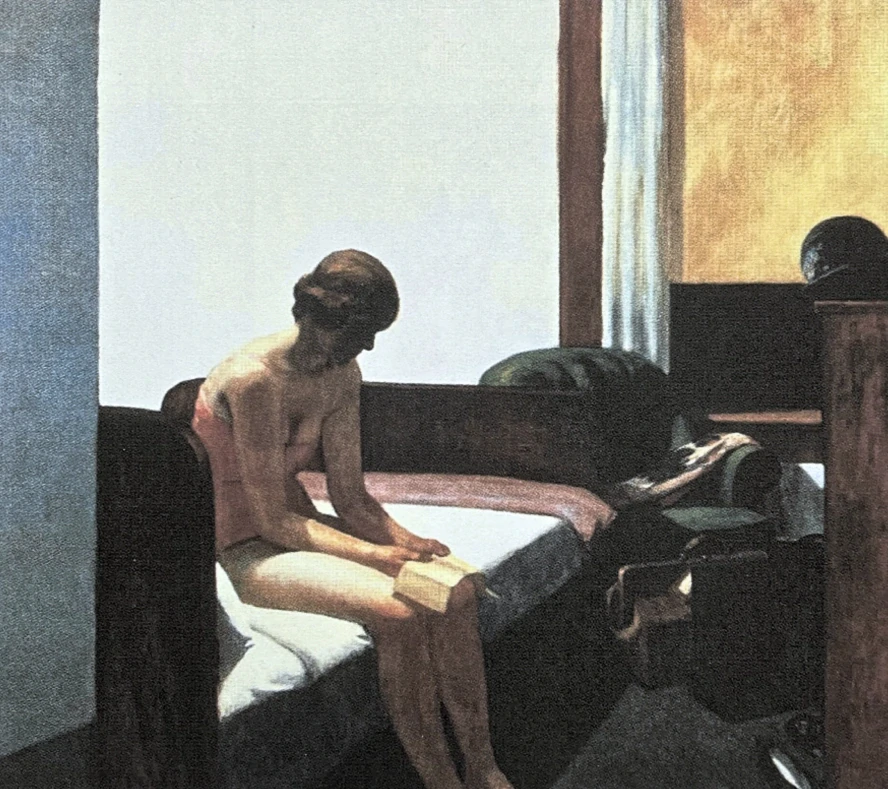 Edward Hopper - Hotel room 99/150 - limitovaná edice, s certifikátem, 38x57 cm
