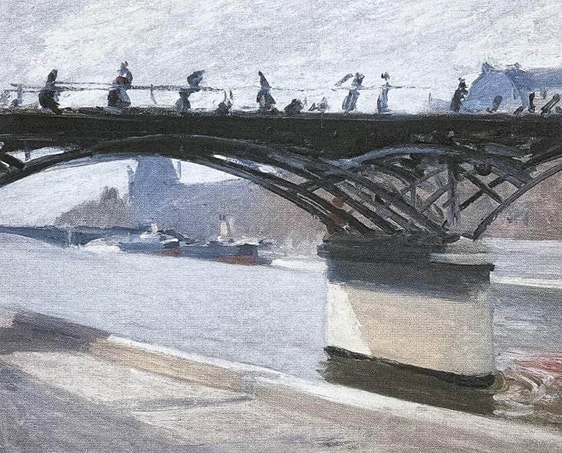 Edward Hopper - The bridge of art 55/150 - limitovaná edice, s certifikátem, 38x57 cm