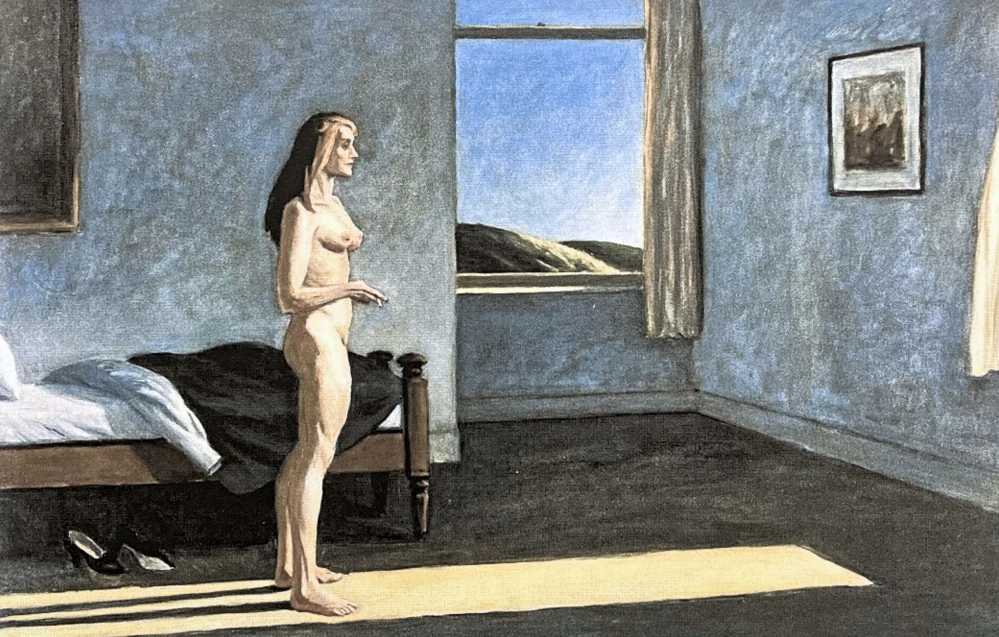 Edward Hopper - Woman in the sun 75/150 - limitovaná edice, s certifikátem, 57x38 cm