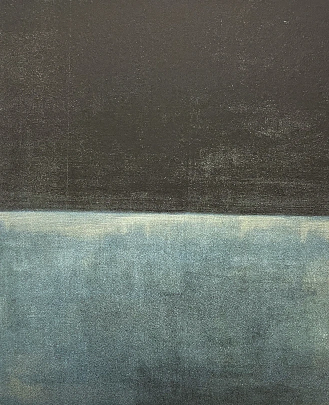 Mark Rothko - Black and grey stripes x/200 - signováno, s certifikátem, 50x65 cm