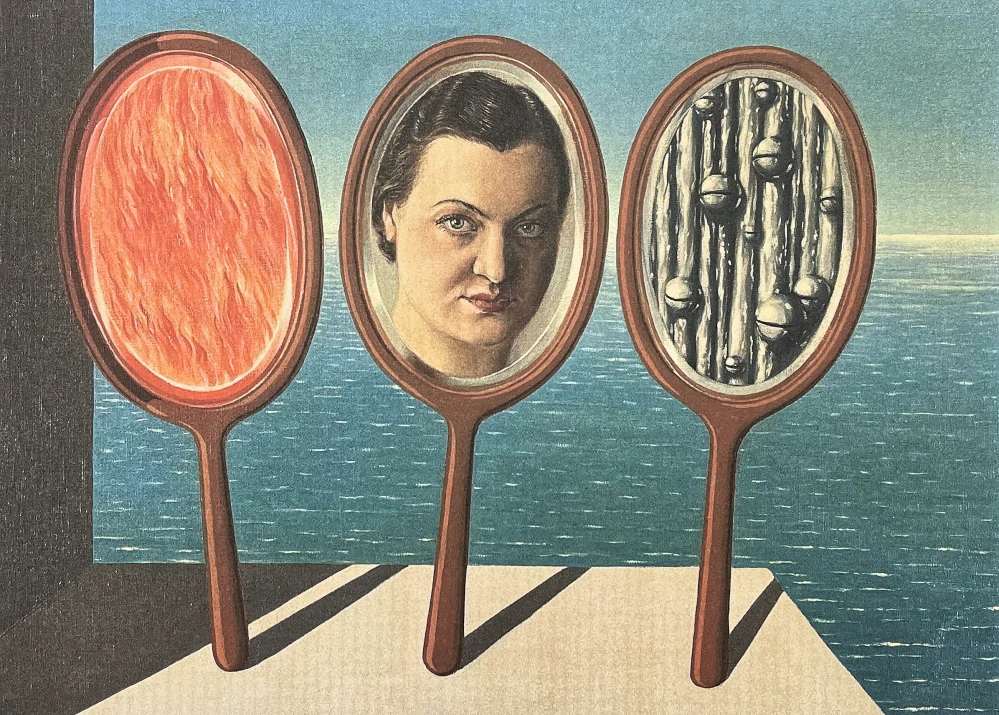 René Magritte - Portrait of Irene Hamoir 21/100 - limitovaná edice, 70x50cm