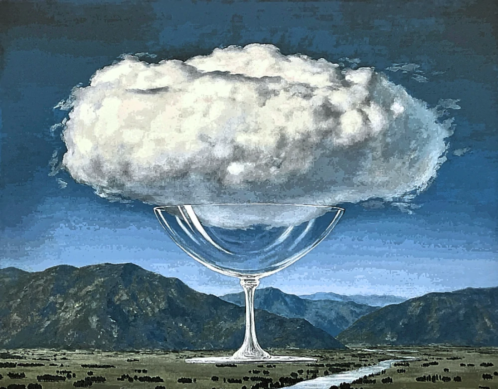 René Magritte - The Heartstrings 27/100 - limitovaná edice, 70x50cm
