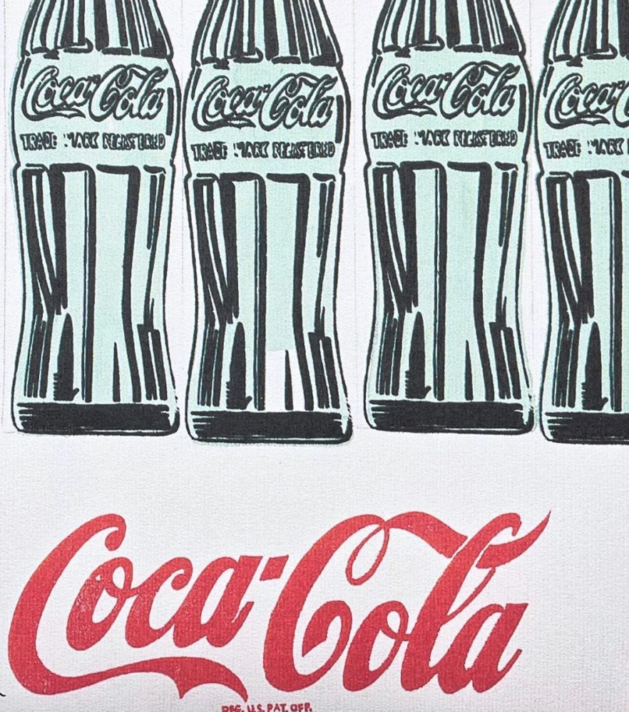 Andy Warhol - 5x Coca-Cola 263/2400 - 60x60cm, limitovaná edice CMOA s certifikátem