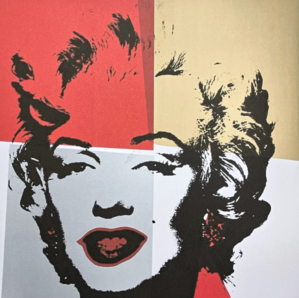 Andy Warhol - Marilyn Monroe ve čtvercích x/100 - edice Leo Castelli s certifikátem