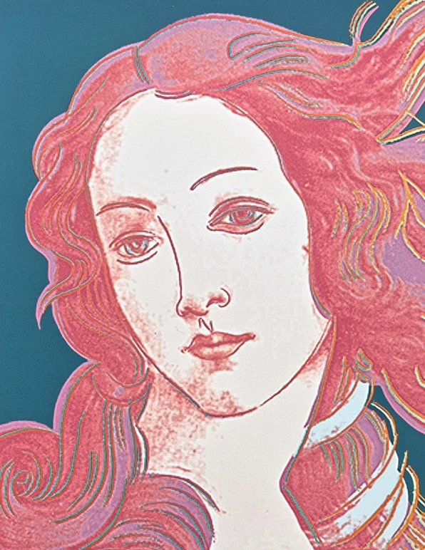 Andy Warhol - Birth of Venus růžová 63/100 - edice Leo Castelli s certifikátem