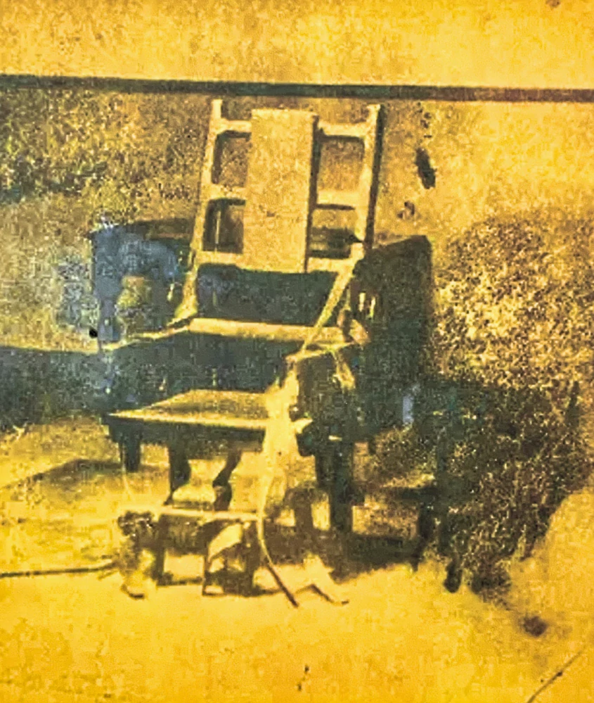 Andy Warhol - Electric Chair detail žluté 62/100 - edice Leo Castelli s certifikátem