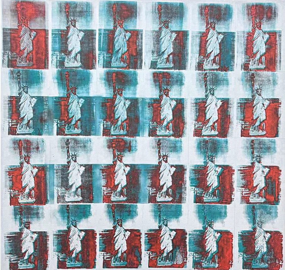 Andy Warhol - 24x Statue of Liberty 46/100 - edice Leo Castelli s certifikátem