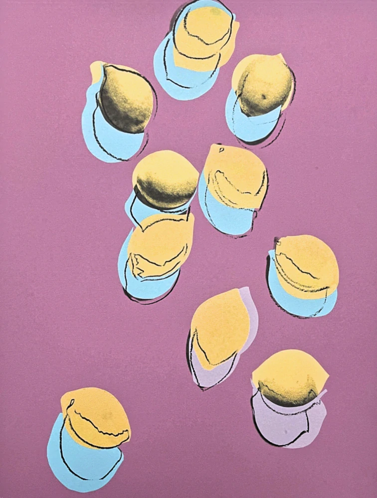 Andy Warhol - Lemons 96/100 - edice Leo Castelli s certifikátem