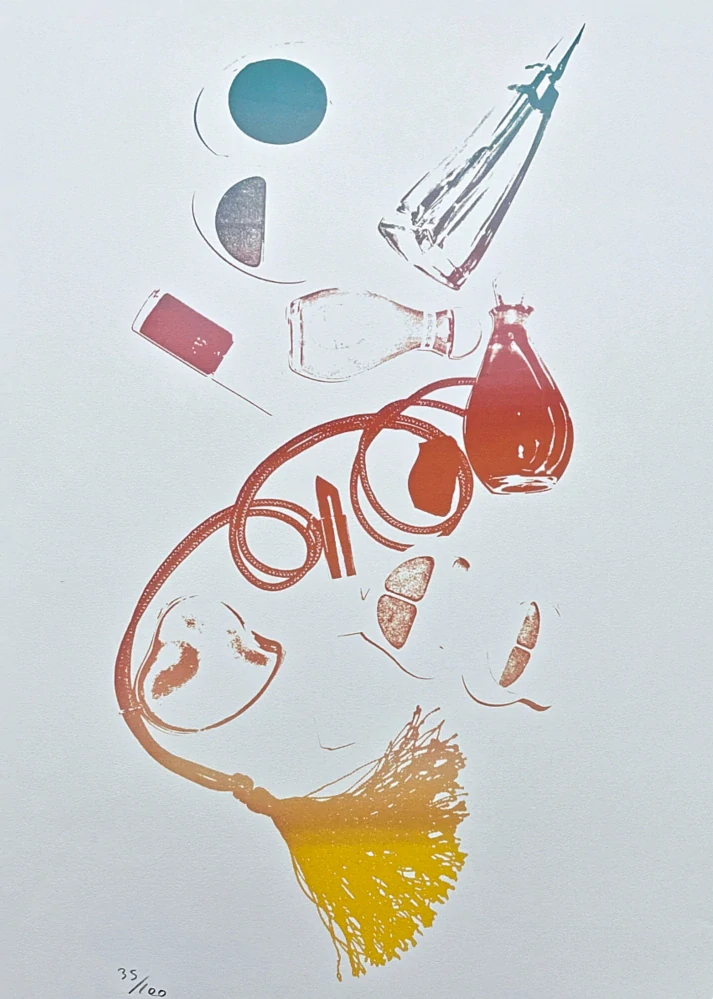 Andy Warhol - Perfume Bottles 35/100 - edice Leo Castelli s certifikátem