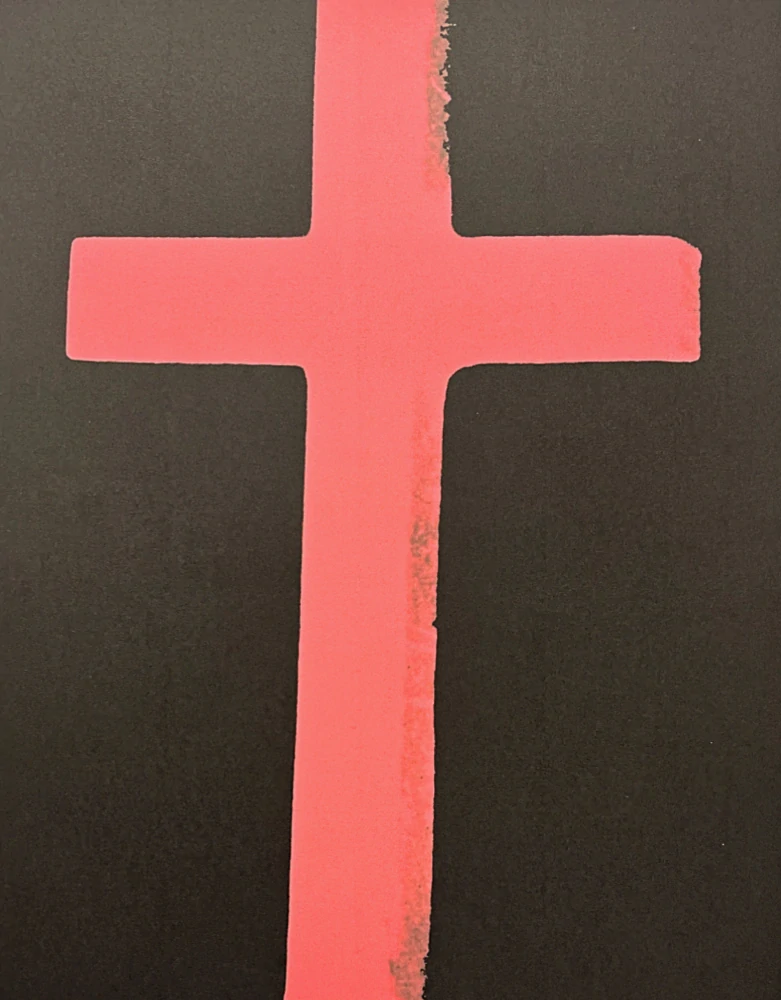 Andy Warhol - Cross 30/100 - edice Leo Castelli s certifikátem