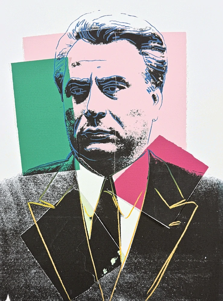 Andy Warhol - John Gotti 62/100 - edice Leo Castelli s certifikátem