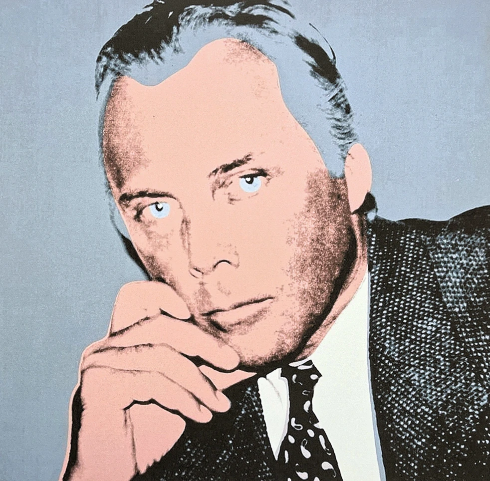 Andy Warhol - Giorgio Armani zepředu 35/100 - edice Leo Castelli s certifikátem