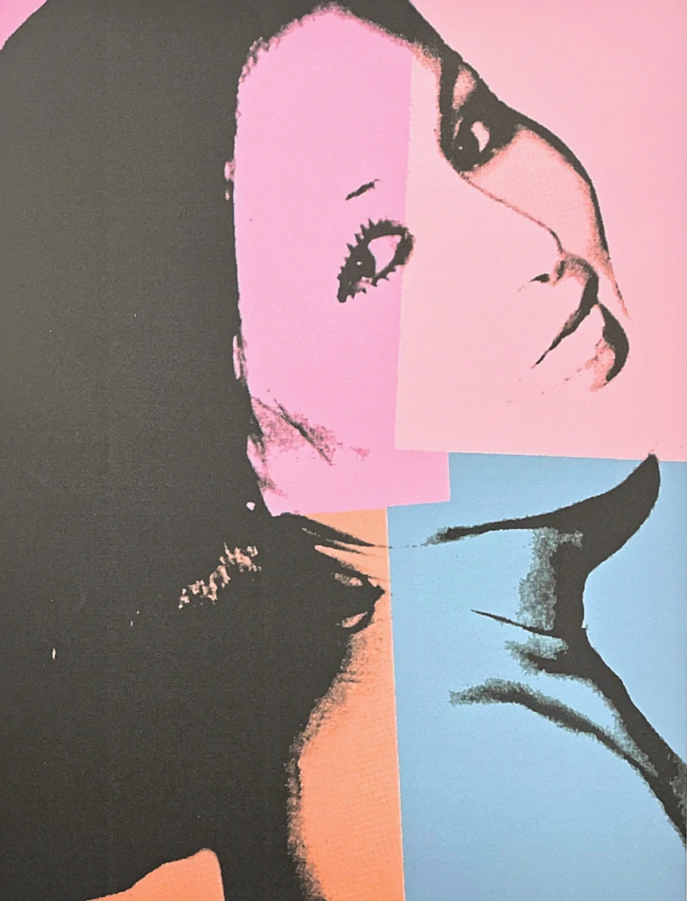 Andy Warhol - Sachiko z boku 33/100 - edice Leo Castelli s certifikátem