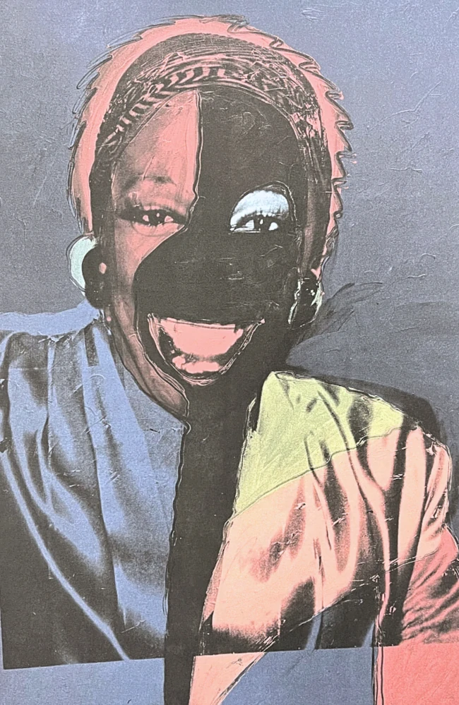 Andy Warhol - Wilhelmina Ross modrá 20/100 - edice Leo Castelli s certifikátem
