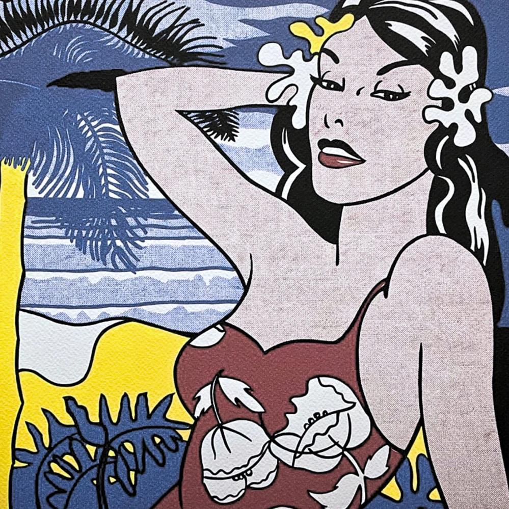 Roy Lichtenstein - Aloha - signováno, 35x50cm, limitovaná edice 16/150