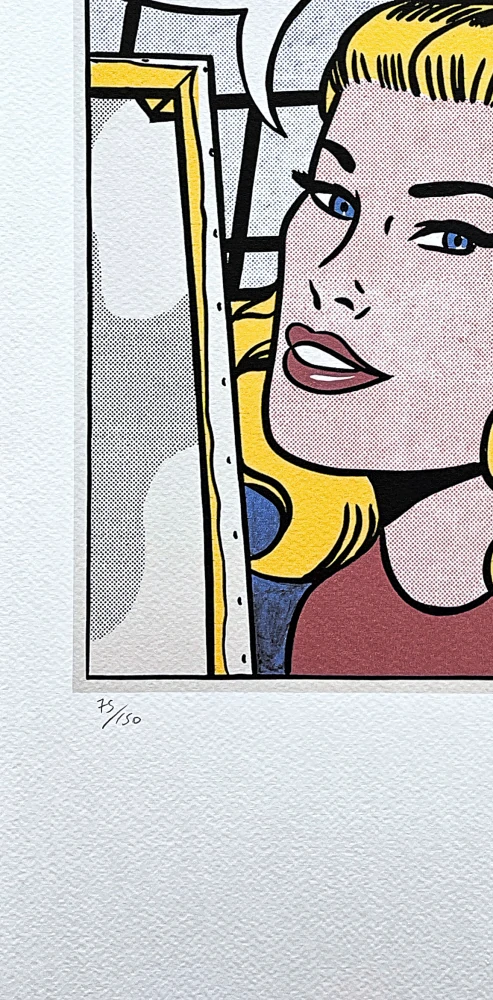 Roy Lichtenstein - Masterpiece - signováno, 35x50cm, limitovaná edice 75/150