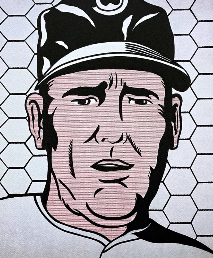 Roy Lichtenstein - Baseball Manager - signováno, 35x50cm, limitovaná edice 58/150
