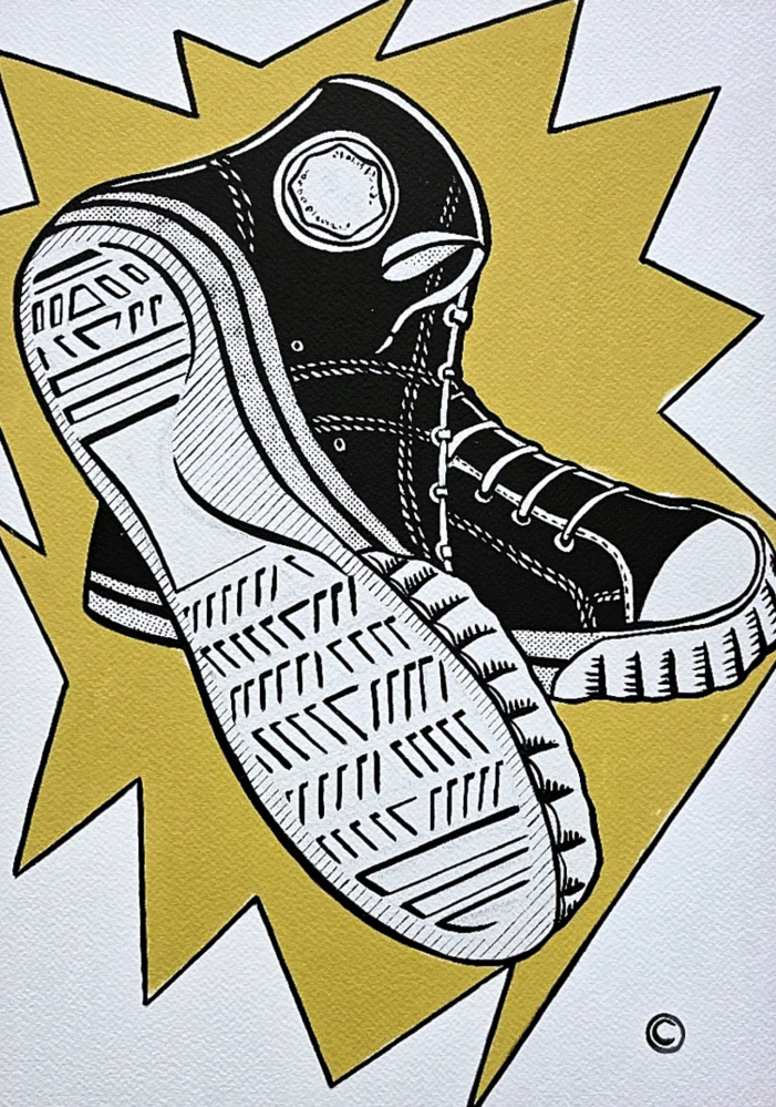 Roy Lichtenstein - Keds - signováno, 35x50cm, limitovaná edice 26/150