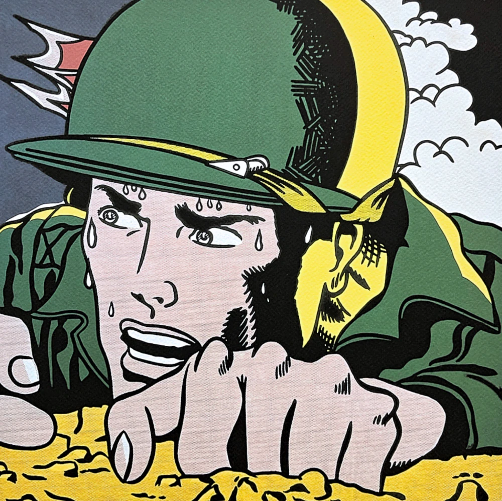Roy Lichtenstein - Scared Witless - signováno, 35x50cm, limitovaná edice 56/150