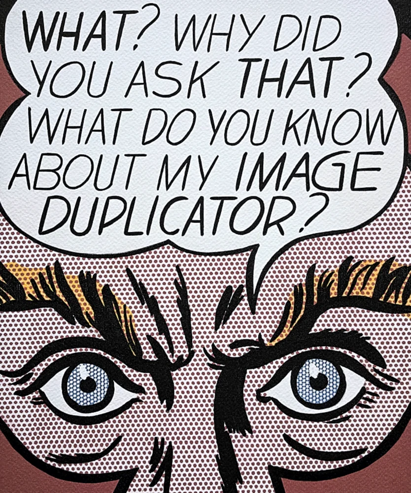 Roy Lichtenstein - Image Duplicator - signováno, 35x50cm, limitovaná edice 29/150