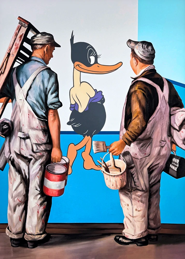 Pasta Oner - Blue Room 43/50 - Giclée print, limitovaná edice, 70x100cm