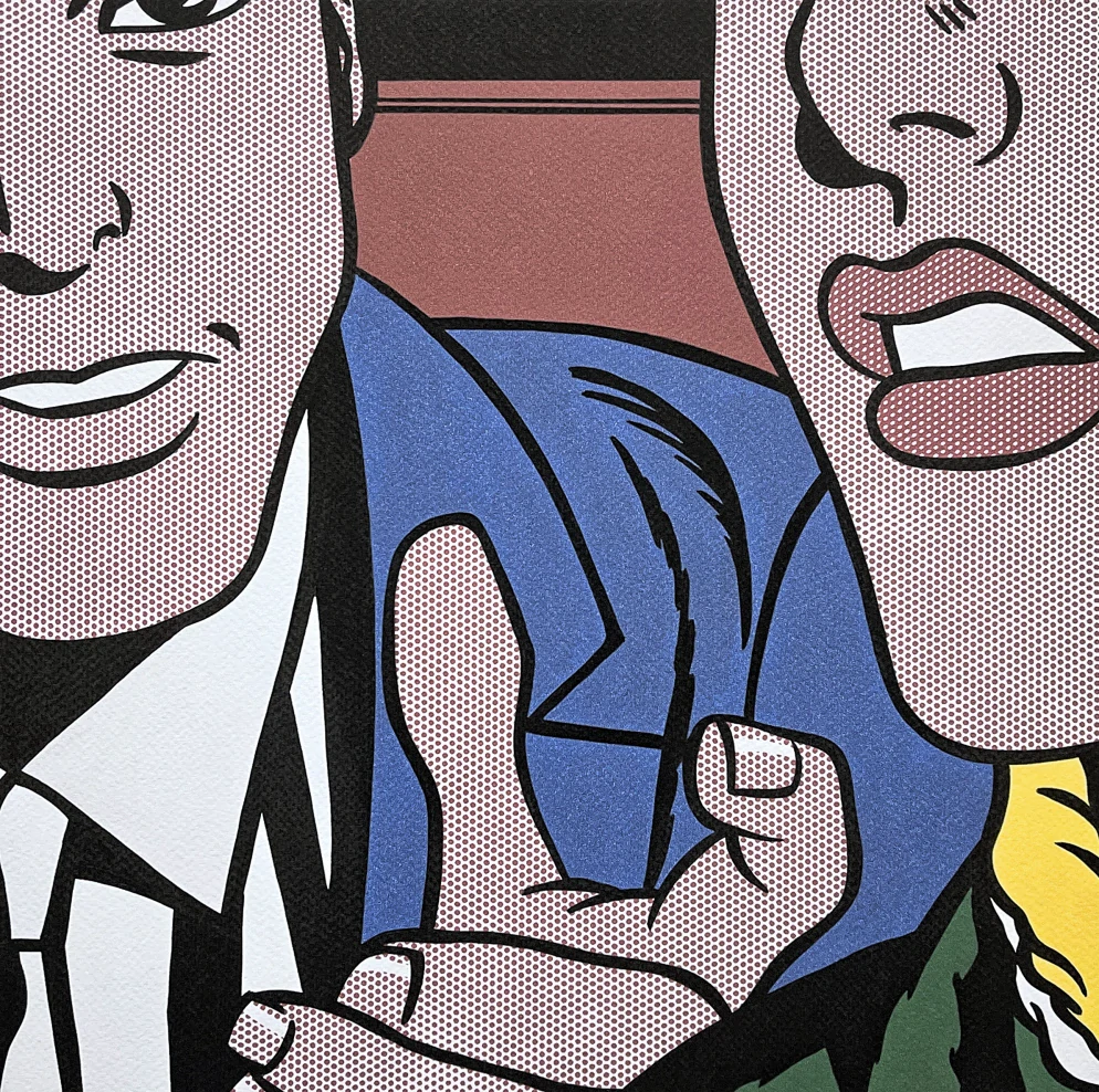Roy Lichtenstein - Conversation - signováno, 35x50cm, limitovaná edice 50/150