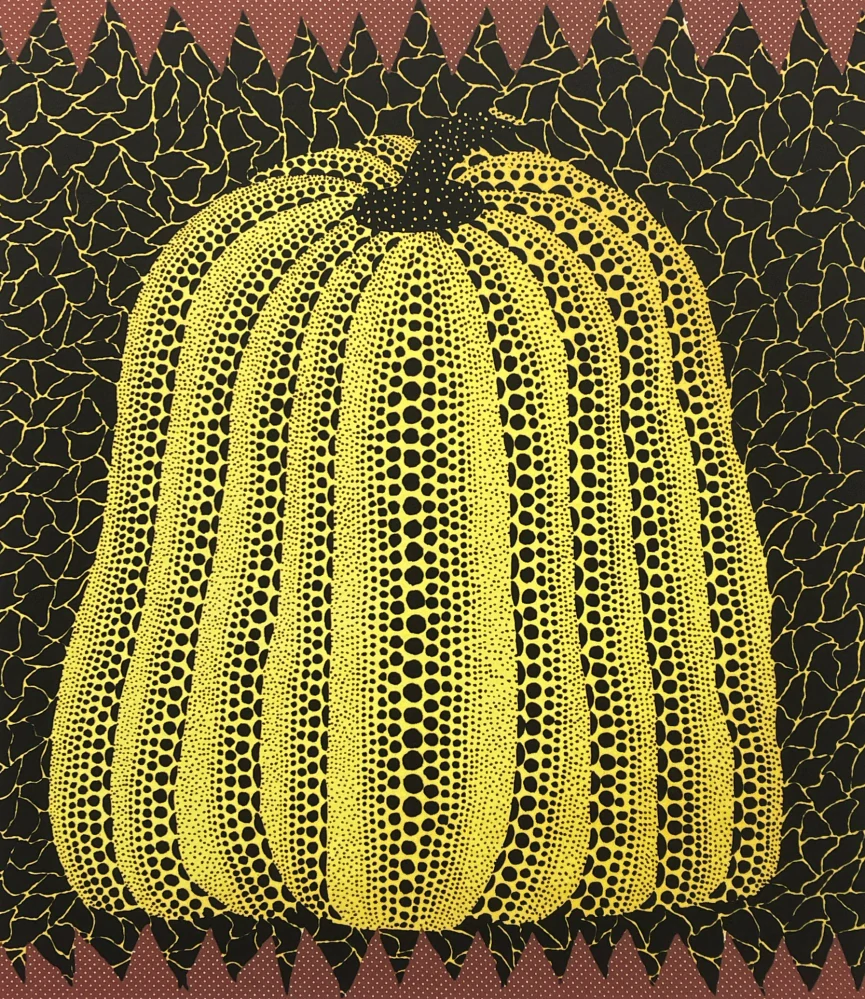 Yayoi Kusama - Pumpkin A x/500 - signováno, číslovaná edice, 50x65 cm