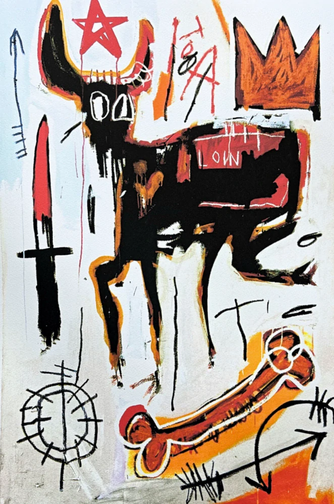 Jean-Michel Basquiat - Lion 14/300 - limitovaná edice, signováno, 50x70cm 