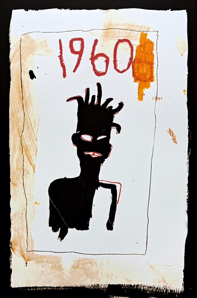 Jean-Michel Basquiat - 1960 285/300 - limitovaná edice, signováno, 50x70cm