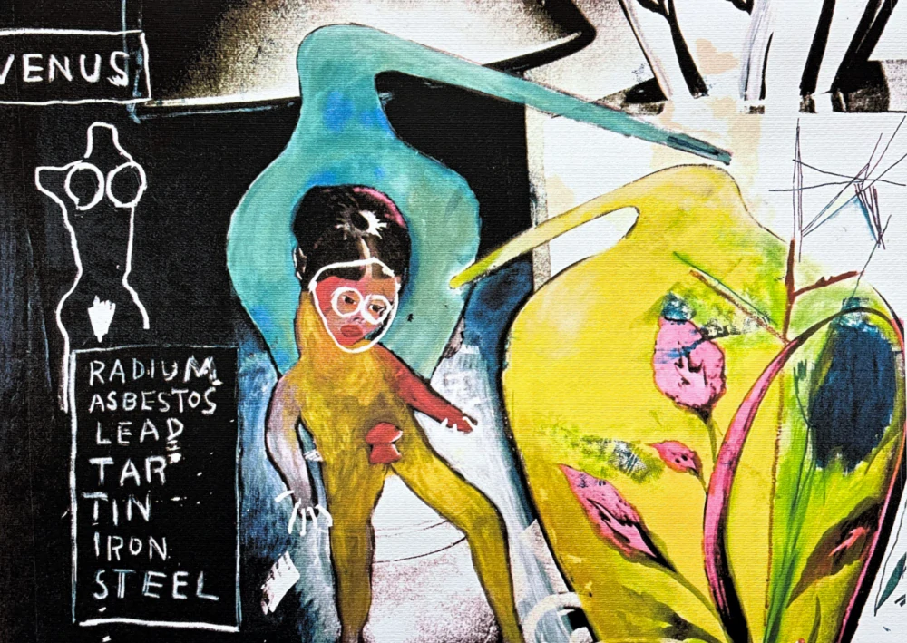 Jean-Michel Basquiat - Ex Ringye x/300 - limitovaná edice, signováno, 70x50cm
