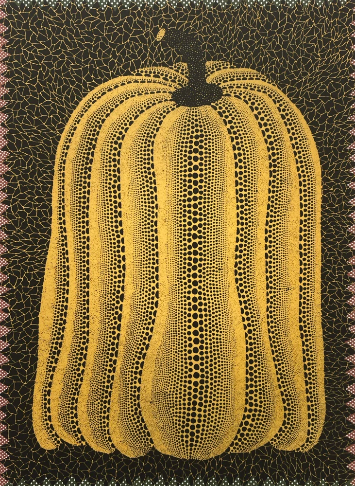 Yayoi Kusama - Pumpkin D x/500 - signováno, číslovaná edice, 50x65 cm