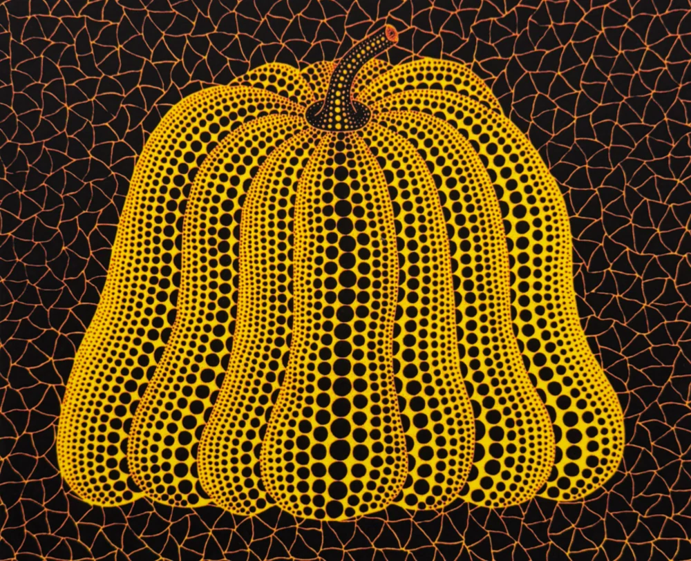 Yayoi Kusama - Pumpkin C x/500 - signováno, číslovaná edice, 50x65 cm