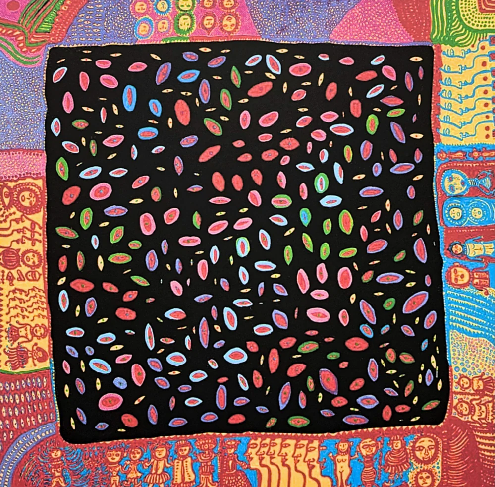 Yayoi Kusama - Time goes by death approaches 102/500 - signováno, číslovaná edice, 50x65 cm