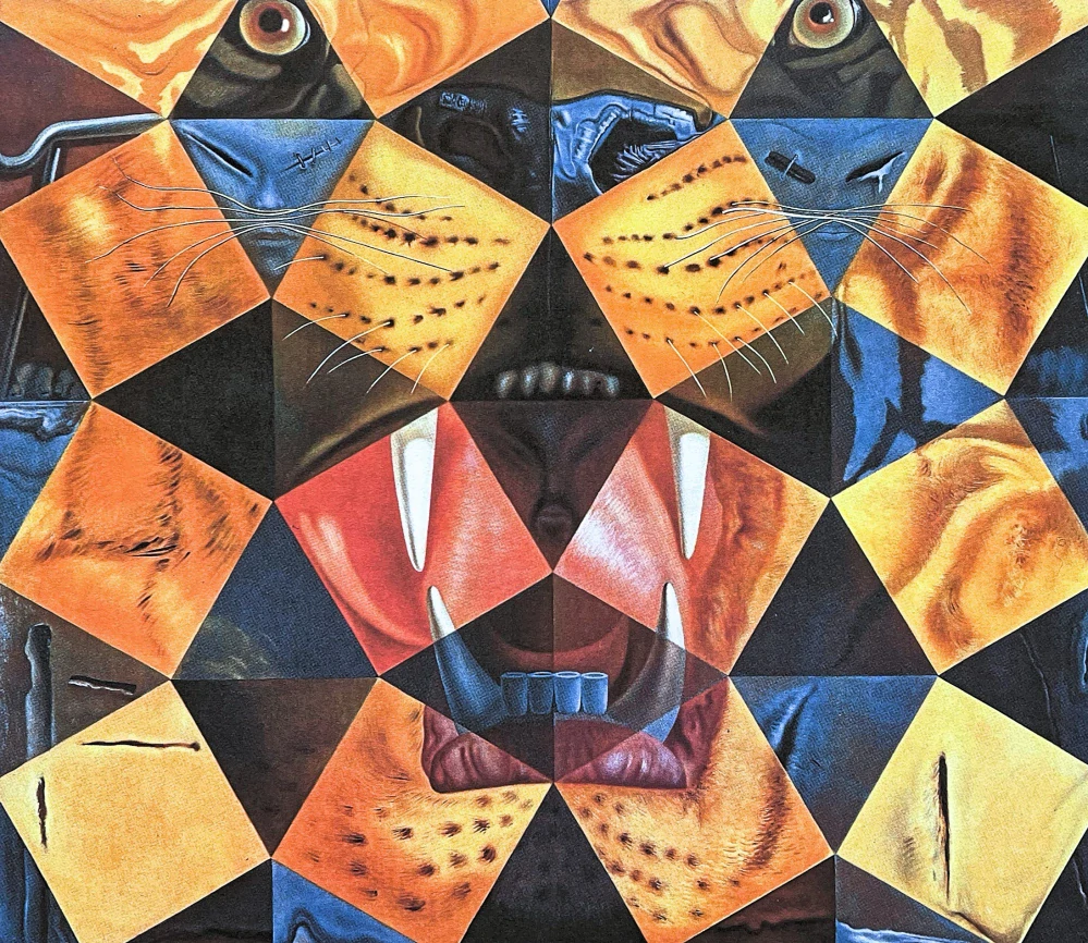Salvador Dalí - Cinquenta Tigre Real - signováno, limitovaná edice, 50x66cm