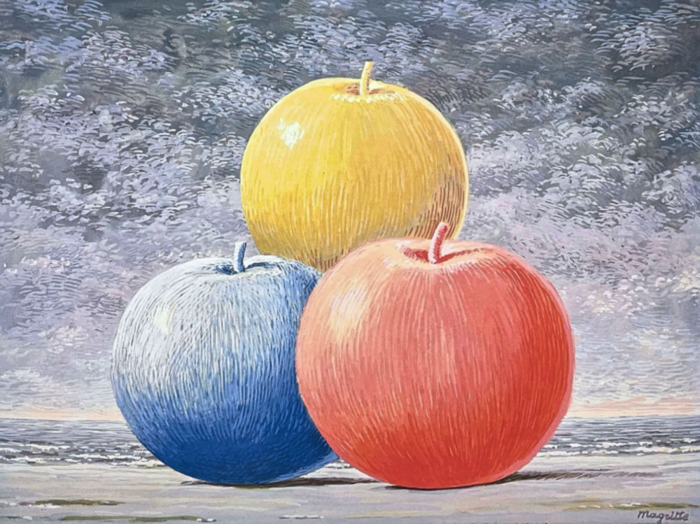 René Magritte - Le Chant d'Amour x/100 - limitovaná edice, 70x50cm