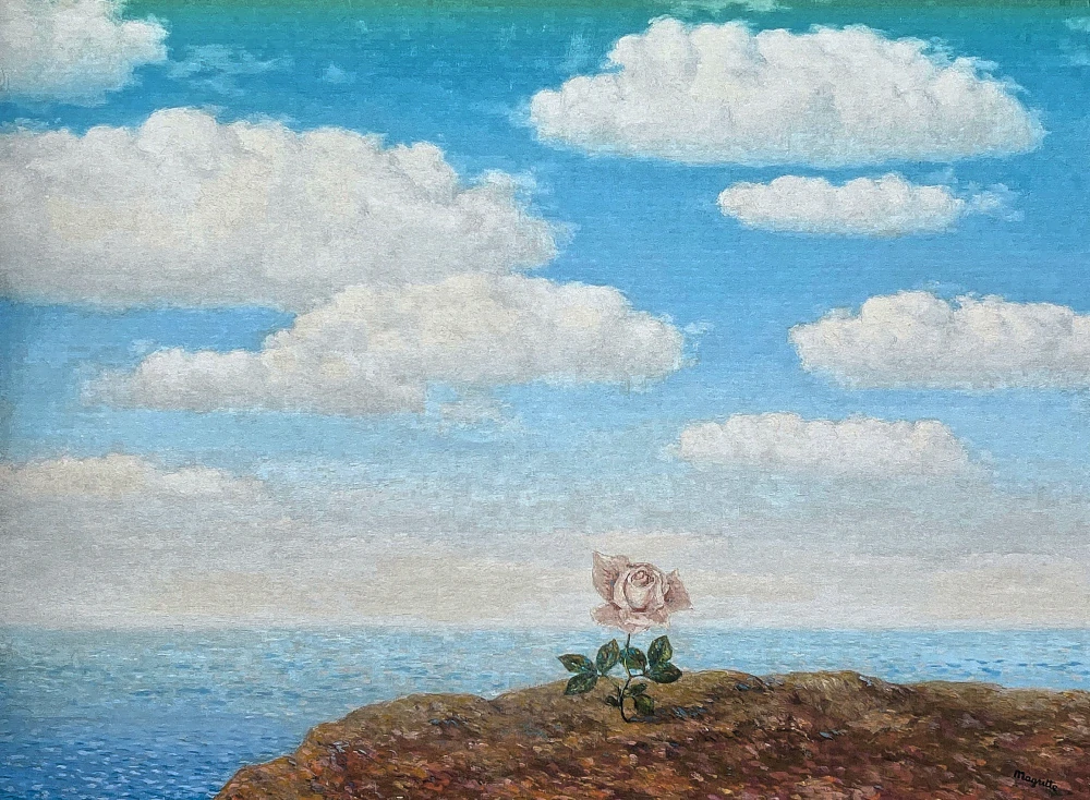 René Magritte - L'utopie 33/100 - limitovaná edice, 50x70cm