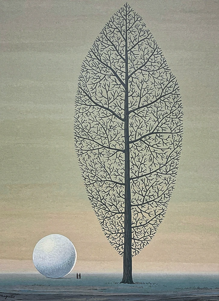 René Magritte - La Recherche de L'absolu II x/100 - limitovaná edice, 50x70cm