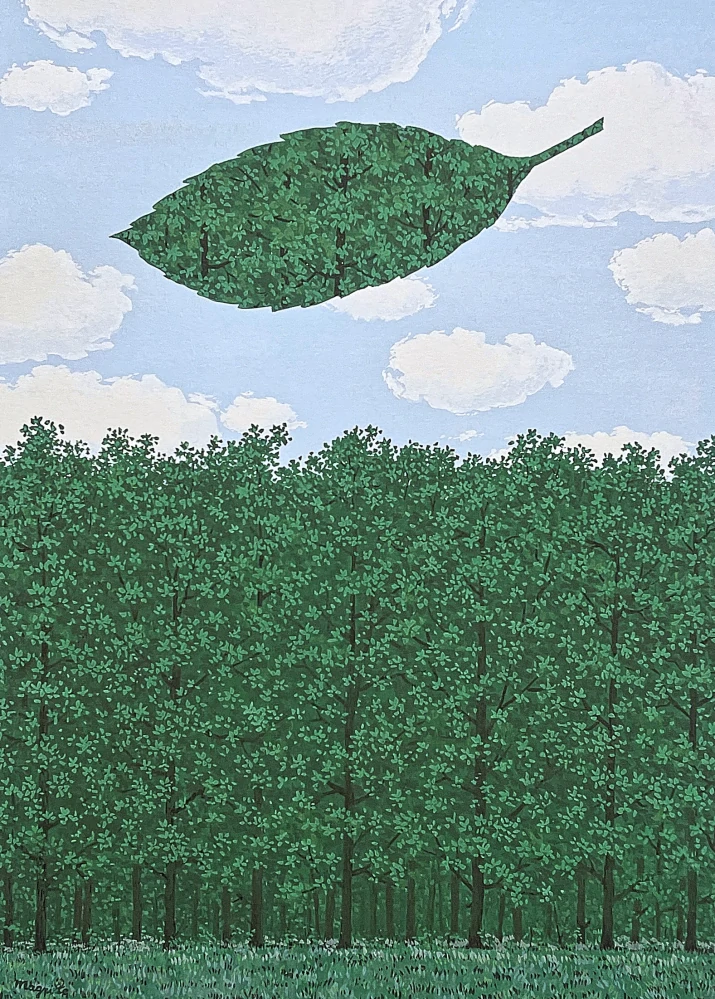 René Magritte - Le Choeur des Sphinges 80/100 - limitovaná edice, 50x70cm