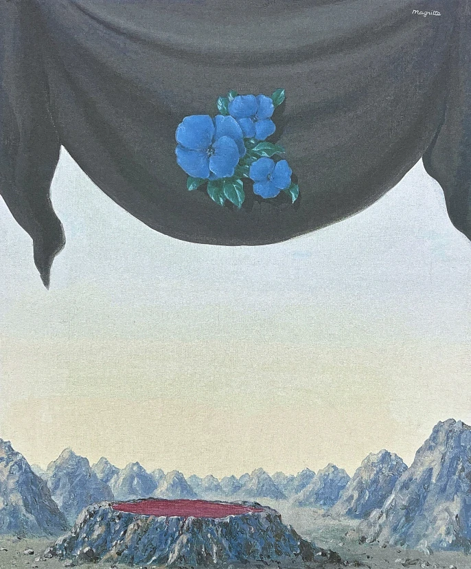 René Magritte - The Palace of Memories 13/100 - limitovaná edice, 50x70cm
