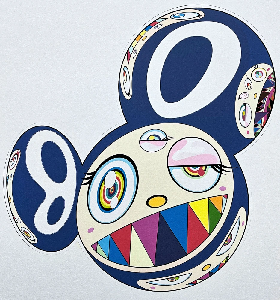 Takashi Murakami - Mr.Dob 29/300- signováno, číslovaná edice, 50x65 cm