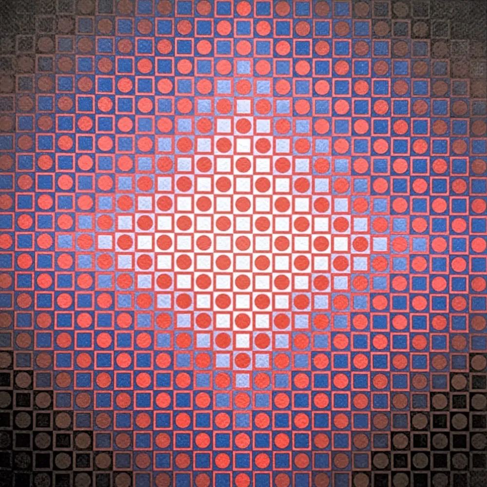 Victor Vasarely - Boglar - limitovaná edice s certifikátem