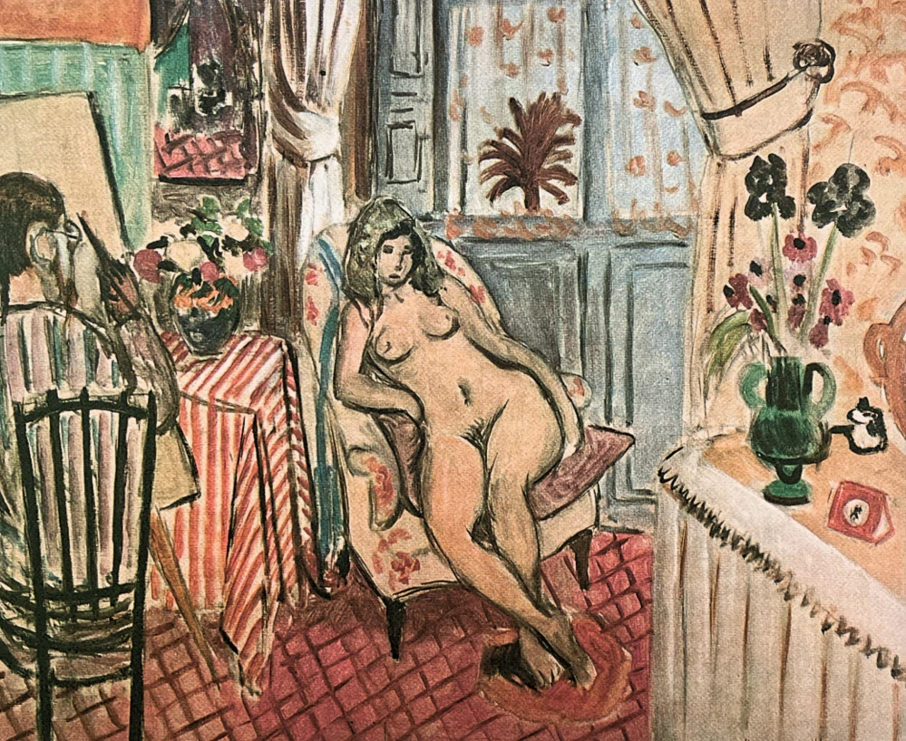 Henri Matisse - The Artist and his model 18/75 - signováno 50x70cm