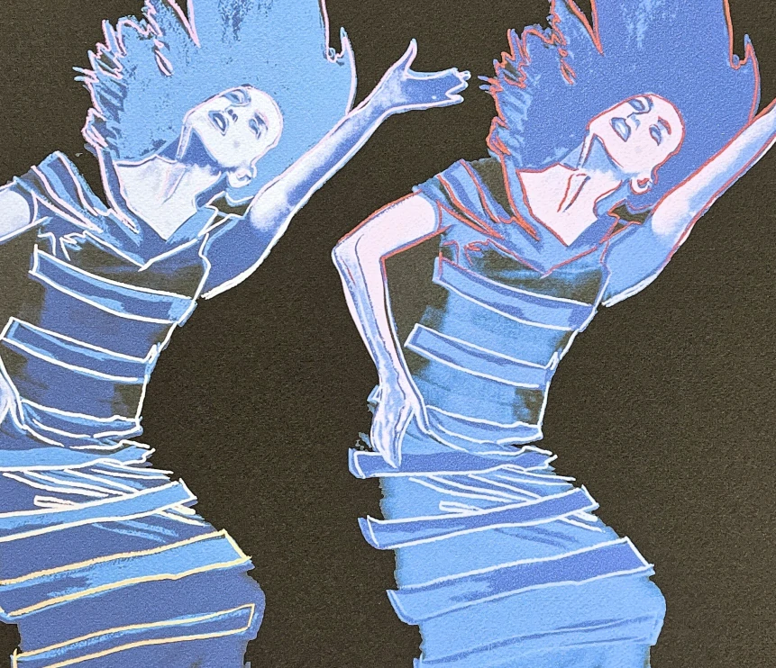 Andy Warhol - Martha Graham x/500 - signováno, 50x50cm, limitovaná edice CMOA s certifikátem